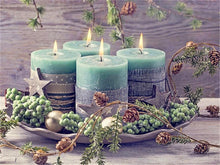 Charger l'image dans la galerie, Kit Broderie Diamant Bougies de Noël