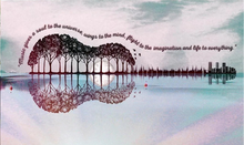 Charger l'image dans la galerie, Kit Broderie Diamant Guitare se reflète dans l'eau
