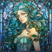 Charger l'image dans la galerie, Kit Point de Croix Femme vitrail