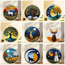 Charger l'image dans la galerie, Kit punch needle animaux et forêts