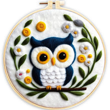 Charger l'image dans la galerie, Kit punch needle chouettes