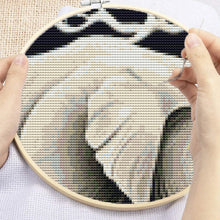 Charger l'image dans la galerie, Kit Point de Croix 2 Elephants Yin et Yang