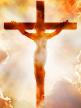 Charger l'image dans la galerie, Kit Broderie Diamant silhouette Jésus sur la croix