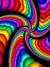 Charger l'image dans la galerie, Kit Broderie Diamant Mandala abstraite