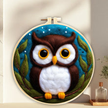 Charger l'image dans la galerie, Kit punch needle chouettes