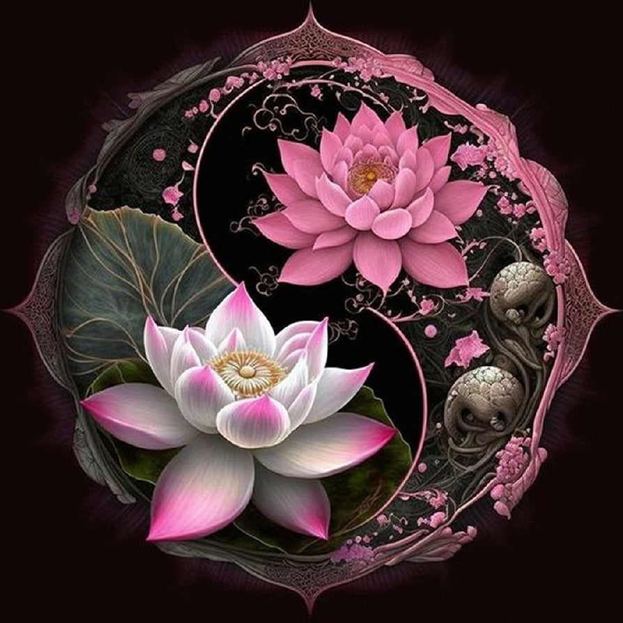 Fleur de Lotus noir