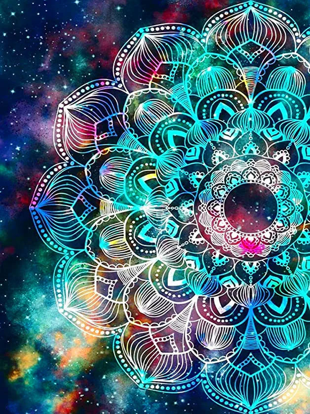 Mandala dans l'espace