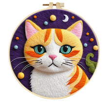 Charger l&#39;image dans la galerie, Kit punch needle chats, renards...
