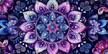 Charger l&#39;image dans la galerie, Kit Broderie Diamant Mandala paysage
