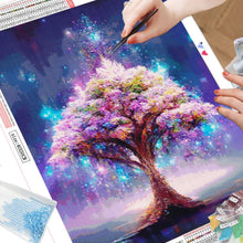 Charger l&#39;image dans la galerie, Kit Broderie Diamant Arbre lumineux
