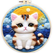 Charger l&#39;image dans la galerie, Kit punch needle chats et autres
