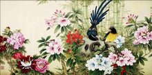 Charger l&#39;image dans la galerie, Oiseaux au milieu des fleurs
