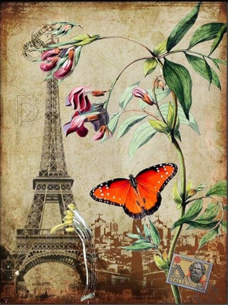 Fleurs et Paris